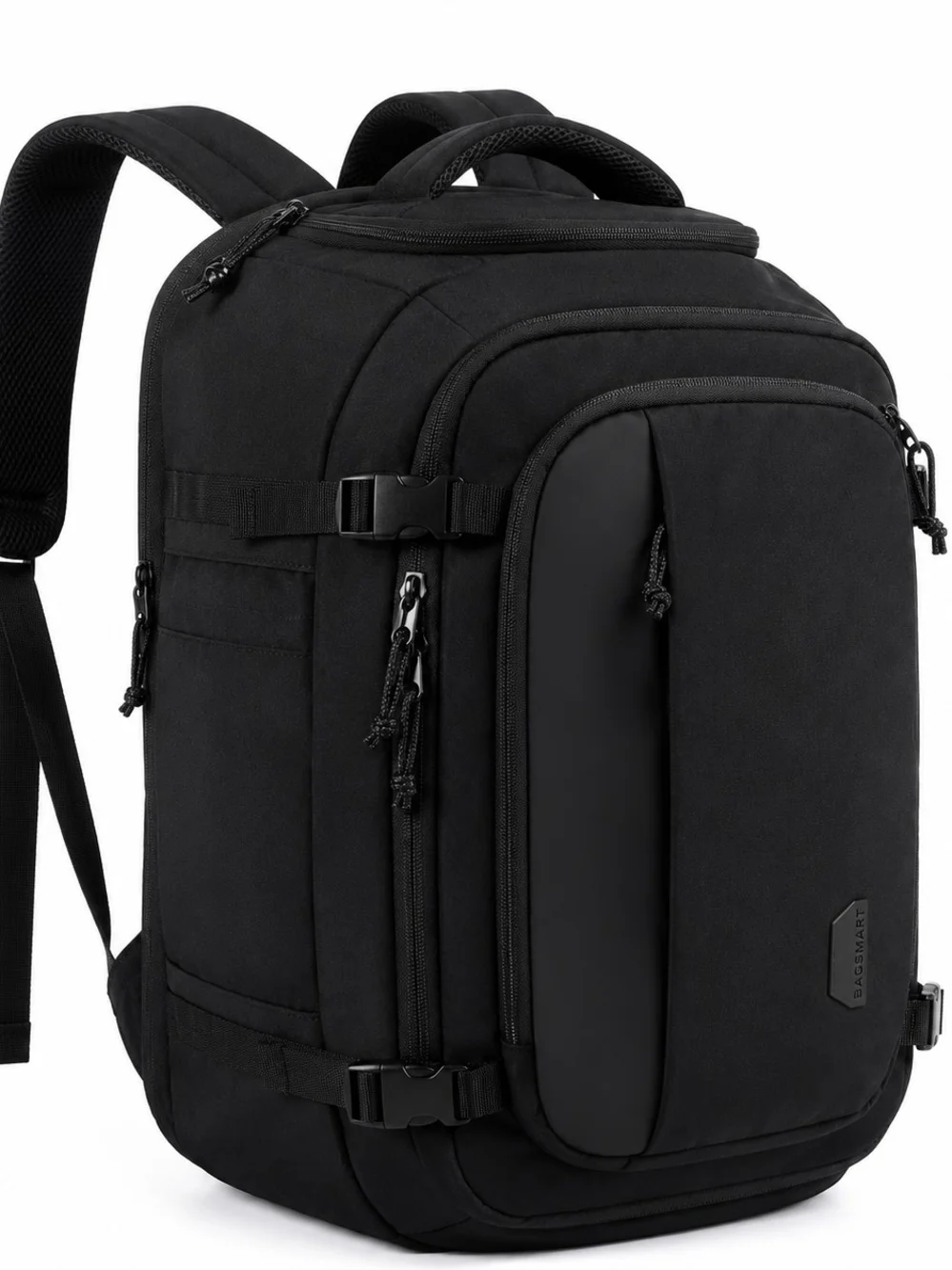 BAGSMART 30L Travel Backpack Carry On Flight Approved Laptop Black NWT